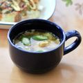 runa10's cooksnap of when they made オクラのかき玉汁.