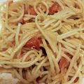 クック0UQ98I☆'s cooksnap of when they made 【常備品のみでOK】トマトと味噌のパスタ.