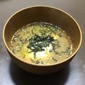 居酒屋まるみ's cooksnap of when they made 簡単♡海苔と卵でのりたま味噌汁♡.