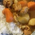 snow012's cooksnap of when they made 圧力鍋でカレー.