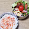 ﾋﾟﾛﾐ♡'s cooksnap of when they made お弁当のおかずに！ミニハンバーグ&パスタ.