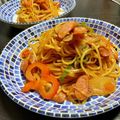 ♪Key♪'s cooksnap of when they made 懐かしの喫茶店のこだわりナポリタン.