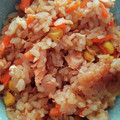 いっっっちゃん！'s cooksnap of when they made 簡単！秋鮭とコーンの炊き込みご飯.
