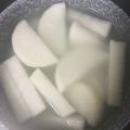 L9OUN0☆'s cooksnap of when they made 大根のアク抜き.