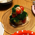 あ＋ゆ's cooksnap of when they made シーチキンポテサラのクリスマスツリー.