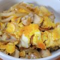 クックY08S17☆'s cooksnap of when they made フワトロ☆お肉までフワフワ☆塩麹親子丼.