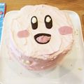 マイマイキッチン's cooksnap of when they made キャラケーキ カービィ.