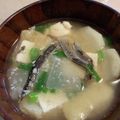 ｐｅｋｏmama's cooksnap of when they made 煮干しも食べる大根のお味噌汁.