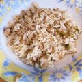 tyat's cooksnap of when they made 梅しらすの和風チャーハン.