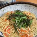 ちゅきぞうこ's cooksnap of when they made サーモンといくらの簡単パスタ.