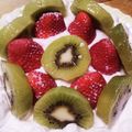 クックCKF4YZ☆'s cooksnap of when they made ホットケーキミックスで簡単スポンジケーキ.