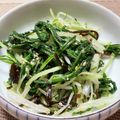 クックPSXBNX☆'s cooksnap of when they made シンプルに♪水菜と塩昆布のおひたし.