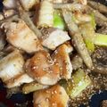 リクック's cooksnap of when they made 鶏むね肉とごぼうのちょい酢照り焼き.