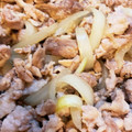 ねこねこさーん's cooksnap of when they made 簡単絶品・普通の豚肉と玉葱の甘辛生姜焼き.