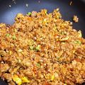kikuety's cooksnap of when they made カレールウを使って…♪カレーチャーハン.