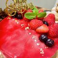 みその母's cooksnap of when they made 赤いベリーチーズムース＊クリスマス.