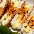 はなのかくめいじ's cooksnap of when they made 簡単！ピリ辛マヨちくわのトースター焼き！.