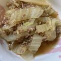 じゅりとめい's cooksnap of when they made 白菜大量消費♪ トロトロ白菜麻婆！！！.