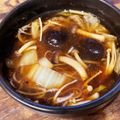 ブヒ子♡'s cooksnap of when they made 身体が温まる♡きのこあんかけ蕎麦.
