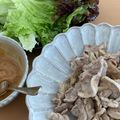 ダンドリ8分！！'s cooksnap of when they made 自分で包んで！サニーレタス豚巻きごはん.