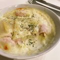 pakupakun's cooksnap of when they made 白菜と生ハムのグラタン.