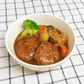 ゆづキッチン's cooksnap of when they made 煮込みハンバーグ.
