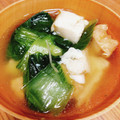 Emihann's cooksnap of when they made 簡単過ぎる☆チンゲンサイと厚揚げのスープ.