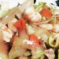 まぶたん's cooksnap of when they made 野菜と魚介の中華あんかけ.