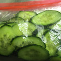 ダブル虹's cooksnap of when they made 簡単！きゅうりの浅漬け.