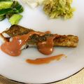 はちみつlove's cooksnap of when they made たらのムニエル オーロラソース.