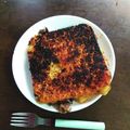 チビうり坊's cooksnap of when they made ホットサンドでビビンパ　キャンプ飯.