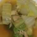 ヨシヨッシー's cooksnap of when they made 朝食メニューに。白菜とツナのうま煮.