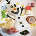 メイ♡'s cooksnap of when they made 簡単かわいいアナ雪　オラフ　キャラ弁.