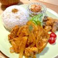 YUH♡ママ's cooksnap of when they made 大根と胸肉ケチャップ炒め♪バジル香る♪.