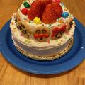 大王イカ's cooksnap of when they made 簡単♪アンパンマンキャラケーキ.