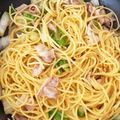 おいも0622's cooksnap of when they made 豚バラと白菜の和風パスタ.