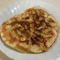 papikun's cooksnap of when they made 焦げ目が美味しいリンゴのパンケーキ.