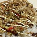 papikun's cooksnap of when they made 簡単♡もんじゃ飯(焼)♡.