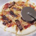 クックUP32UG☆'s cooksnap of when they made 簡単発酵なし♪片栗粉入りのふわもち ピザ.
