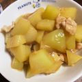 ノビル's cooksnap of when they made ☆白瓜のそぼろあん☆.
