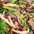 しみっちゃん♩'s cooksnap of when they made レタスと牛肉の醤油炒め.