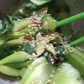 akilala's cooksnap of when they made 青梗菜の生姜おひたし♬.