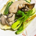 ✿ykyk✿'s cooksnap of when they made 牡蠣と青梗菜の中華風ペペロンチーノ.