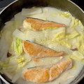 CHISA☆ごはん♪'s cooksnap of when they made 生クリーム不要★簡単！塩鮭のクリーム煮.