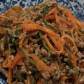 maxmax's cooksnap of when they made ☆豚ひき肉とピーマンと春雨のおかず☆.