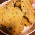 紫花月's cooksnap of when they made 【離乳食・後期】鮭と海苔ご飯おやき.