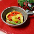 Newチヨコっと♪'s cooksnap of when they made ♡簡単彩りピーマンのガーリック炒め♡.
