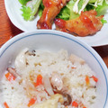 かおかおざえもん's cooksnap of when they made おでんのつゆで◎簡単炊き込みご飯.