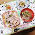 さるぱんだ's cooksnap of when they made 簡単朝ごはん♡しば漬けしらす丼.