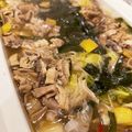りゅうりょうが's cooksnap of when they made 塩ちゃんこ★塩もつ鍋★鶏塩だしの鍋スープ.